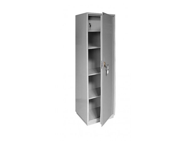 Бухгалтерский шкаф КБ-031Т металлический серый