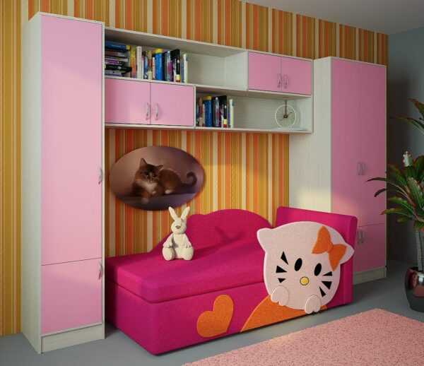 Детская мебель шкафы кровать ДМ3